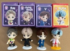 McDONALD'S TINYTAN K-POP BTS 2025 HAPPY MEAL TOY LOT OF 4 RM JUNG KOOK V SUGA