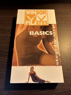 Winsor Pilates: Basics: Step-By-Step (2002) VHS - Total Body Sculpting - Fitness