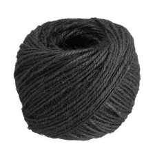 164 Feet Natural Jute Twine 2mm Twine String Color Jute Rope, Black