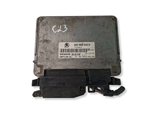 Skoda Felicia I 1997 Motorsteuergerät ECU 047906030N kW GENUINE BVV3509