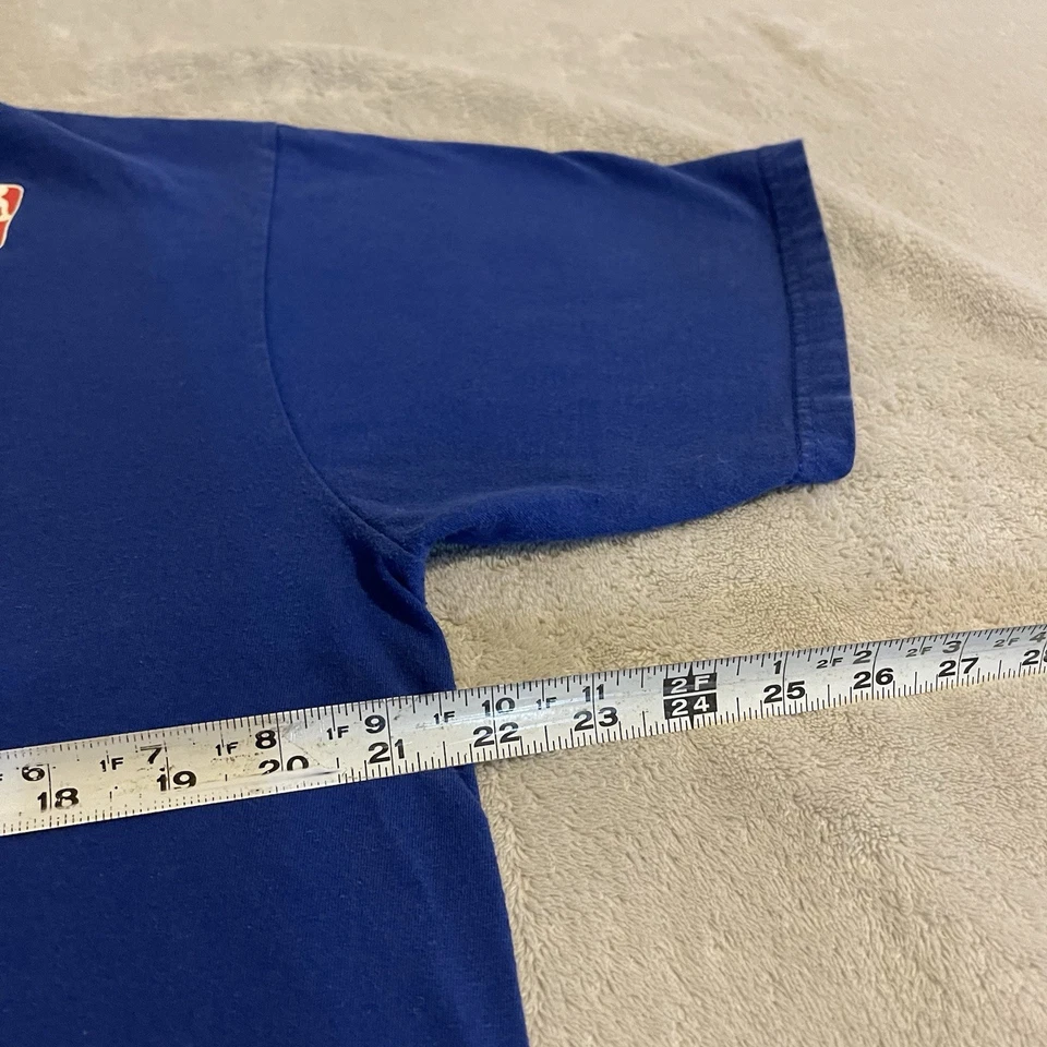 Camisa Golden State Warriors Hombre XL Azul Klay Thompson #11 Adidas NBA Baloncesto Foto 4 de 4