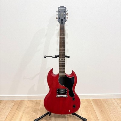 Epiphone SG Junior E-Gitarre Rot Top Zustand