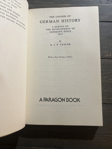 The Course of German History ︱AJP Taylor ︱1979︱Softback Book - Picture 5 of 6