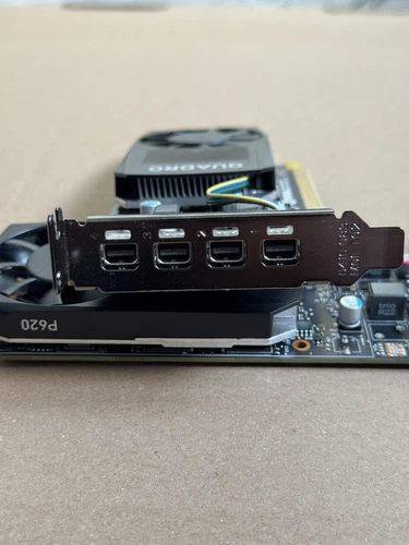 Nvidia QUADRO P620 PCI Express 2GB GDDR5 Graphics Card 4x Mini DPort Ref:1543 - Picture 5 of 5