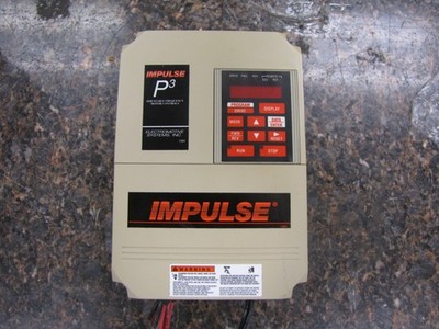 Impulse 460AFD1-P3 Drive 460 VAC 3 Phase, 2.6 Amps, 1 HP -NJ44