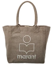 Isabel Marant Yenky Small Canvas Tote Women's Beige