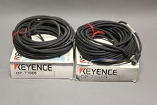 LOT OF 2 NEW KEYENCE CONNECTOR CABLES OP-73865