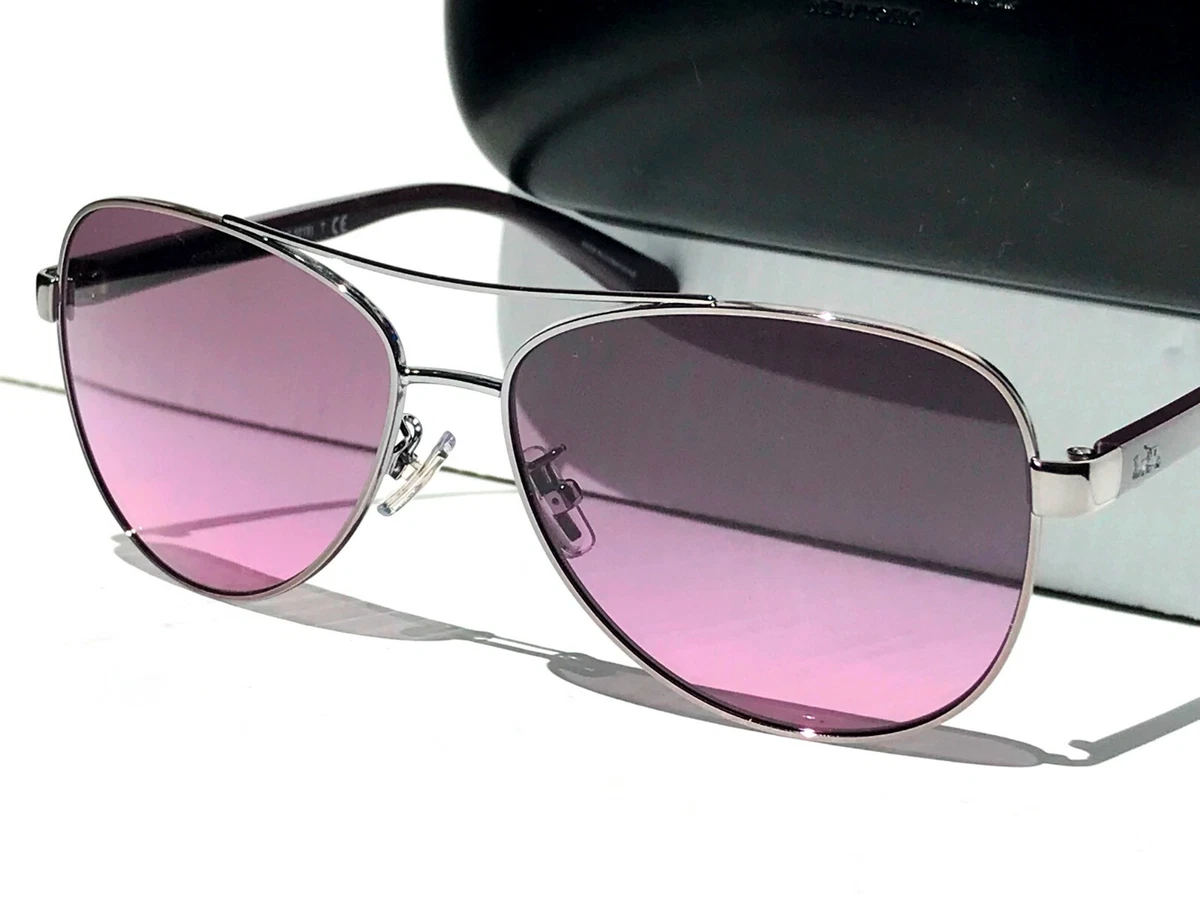 Coach Outlet Metal Open Frame Sunglasses - Pink