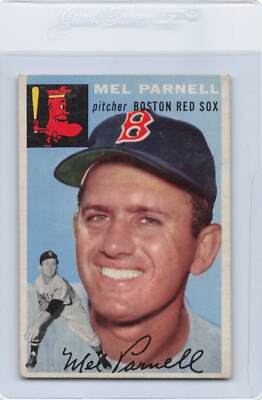 1954 Topps #40 Mel Parnell Red Sox VG/EX *DA-D384