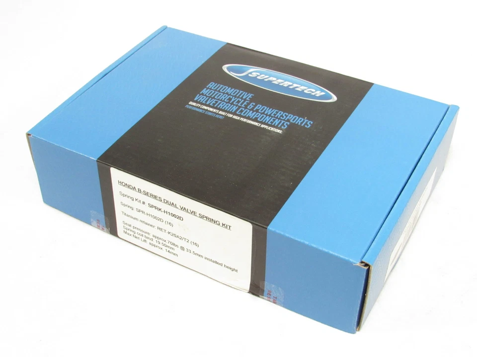 Muelles y retenedores de doble válvula Supertech Honda serie B B16A B17A B18C DOHC VTEC Foto 2 de 3