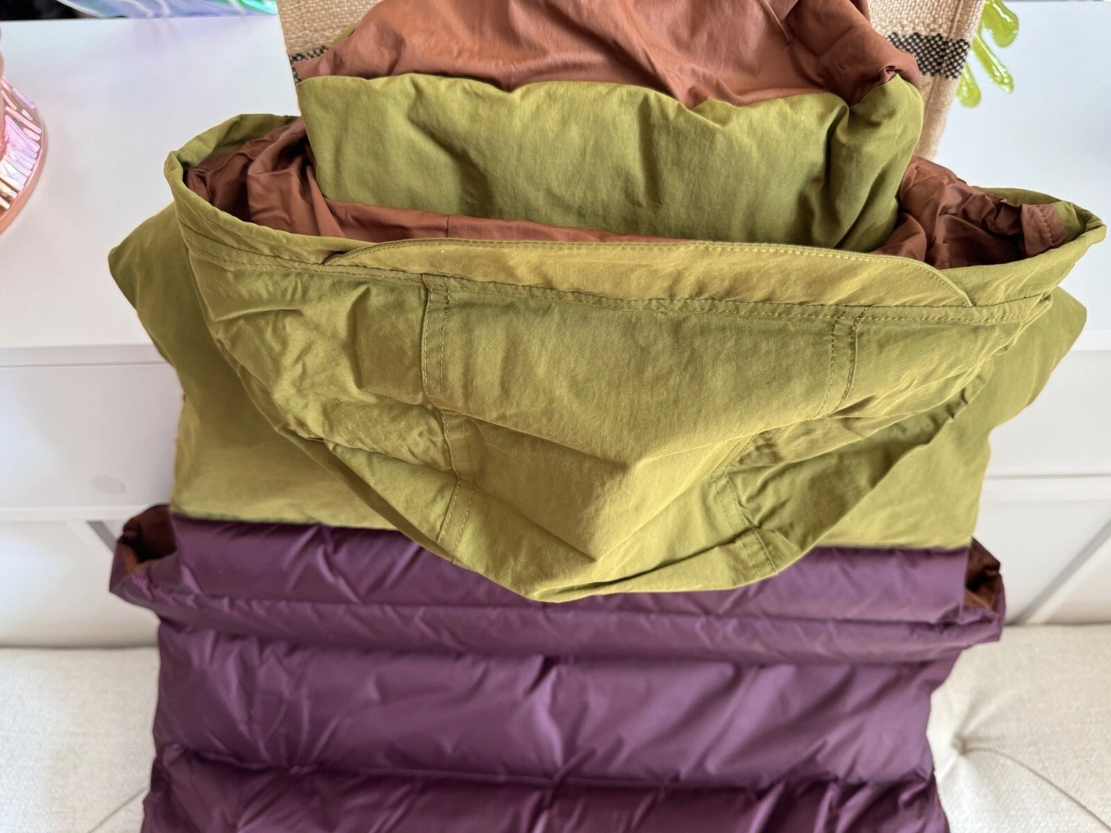 Gilet imbottito The North Face x Gucci verde bordeaux Wmns L NUOVO chiedere spedizione gratuita