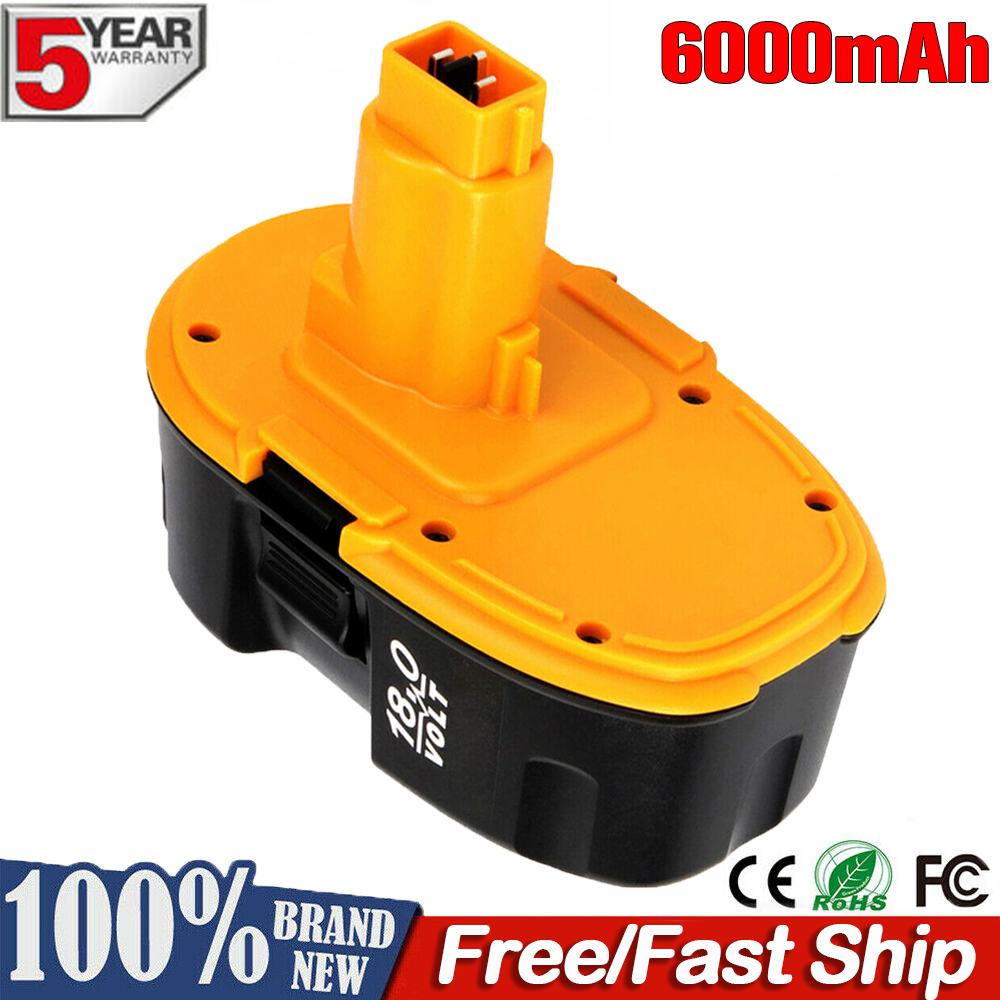 18V NiMH Replacement Battery for DEWALT DC9096 DW9095 DW9096 DC9098 DC9099 Cordless Tools