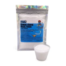 Sinus Genie Nasal Rinse with Xylitol – 4 oz Pouch - Sinus Allergy Cold Relief