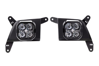 Diode Dynamics SS3 White Pro LED Driving Fog Light Kit For 20-22 Chevy 2500/3500