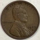 1927-D Lincoln Wheat Cent Extremely Fine XF Coin #15776
