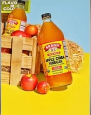 🔥BRAGG Organic Raw Apple Cider Vinegar 16 Ounce EXP:10/2029