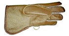Children Leather Glove Falconry Child glove Single Layer, (Bole Brown) All Sizes