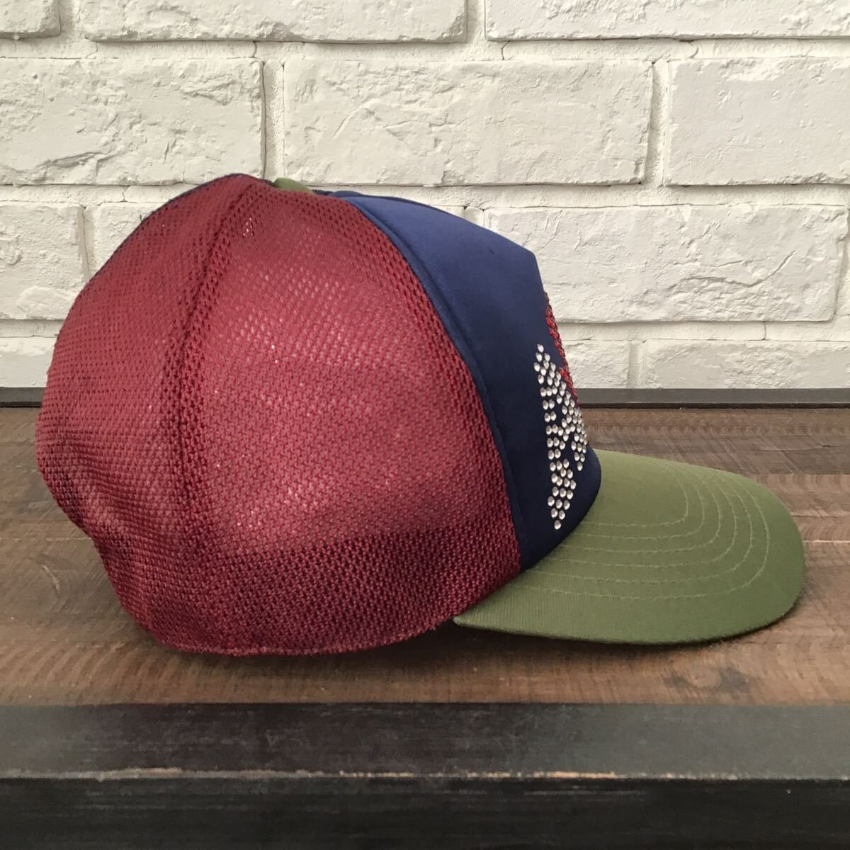 A BATHING APE BAPE ベイプ APEE キャップ スワロフスキー BAPE STA スワロフスキー キャップ a bathing ape bapesta