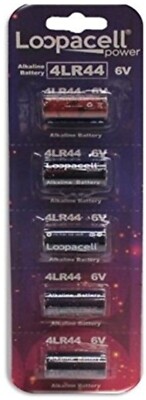 5 Pack Loopacell A544 PX28A 476A 4LR44 6V Battery Dog Collar Battery