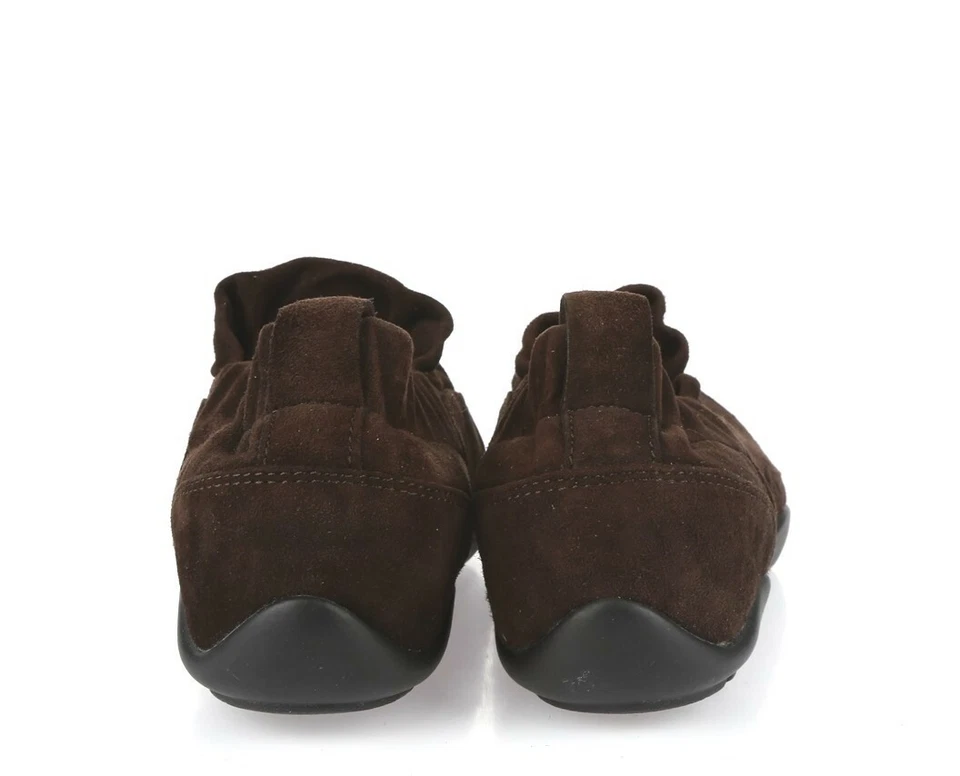 Dansko Mujer Marrón Gamuza Informal Sin Cordones Mocasines Planos Cómodos Zapatos Talla 36 Foto 4 de 4