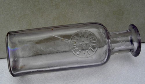 ca 1880s SANTA MONICA CALIFORNIA (LA, BEACH) "W.T GILLIS DRUGS" EARLY MED BOTTLE - Picture 8 of 11