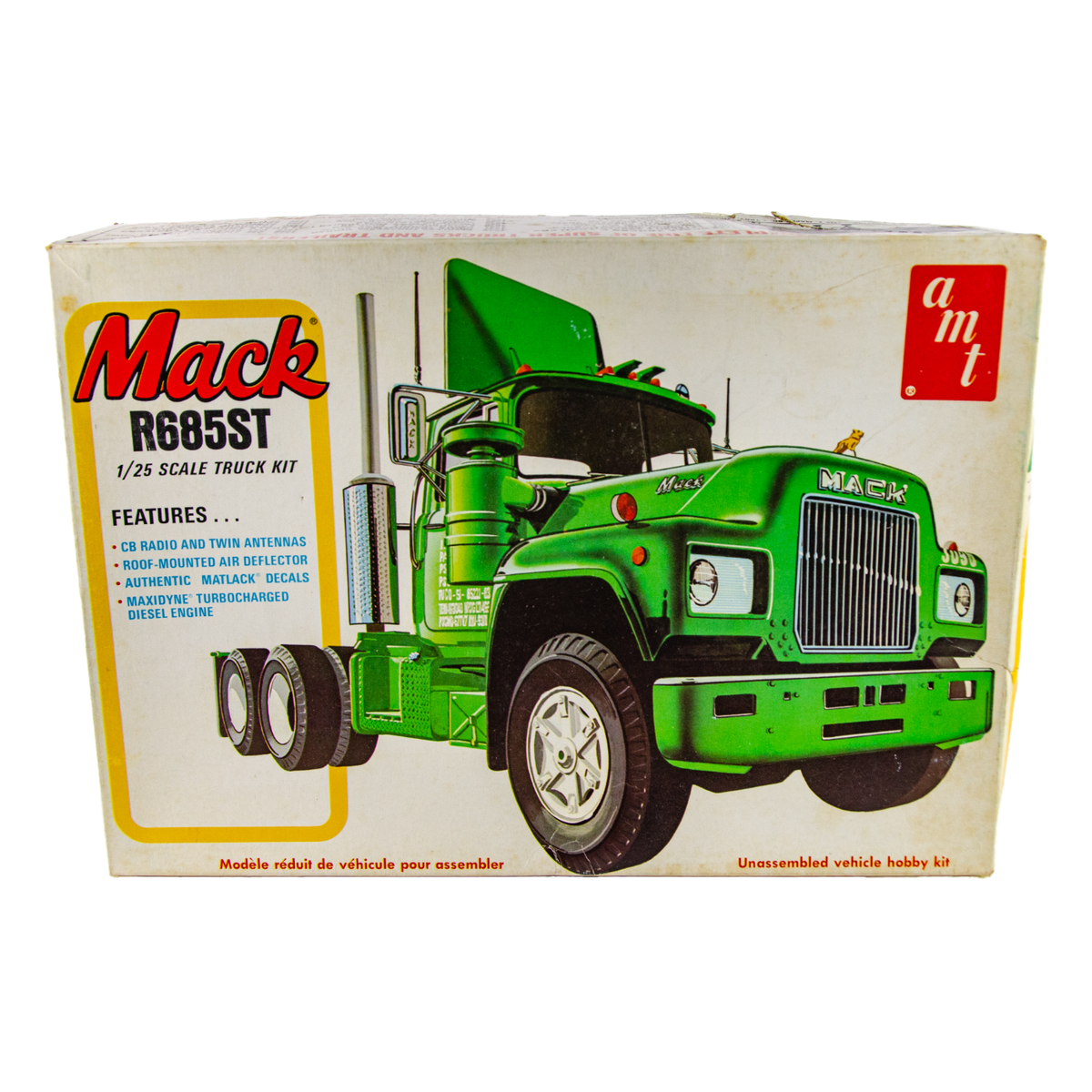 Vintage Original AMT T535 Mack R685ST Semi Truck Tractor 1:25
