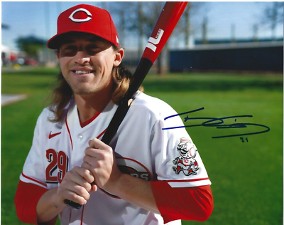 TJ FRIEDL Signed 8.5 x 11 Photo Signed REPRINT Baseball CINCINNATI 