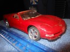 Revell 1:25 '97 Red Corvette Convertible Built Model car,"As Is",Junkyard J. !! — photo 10