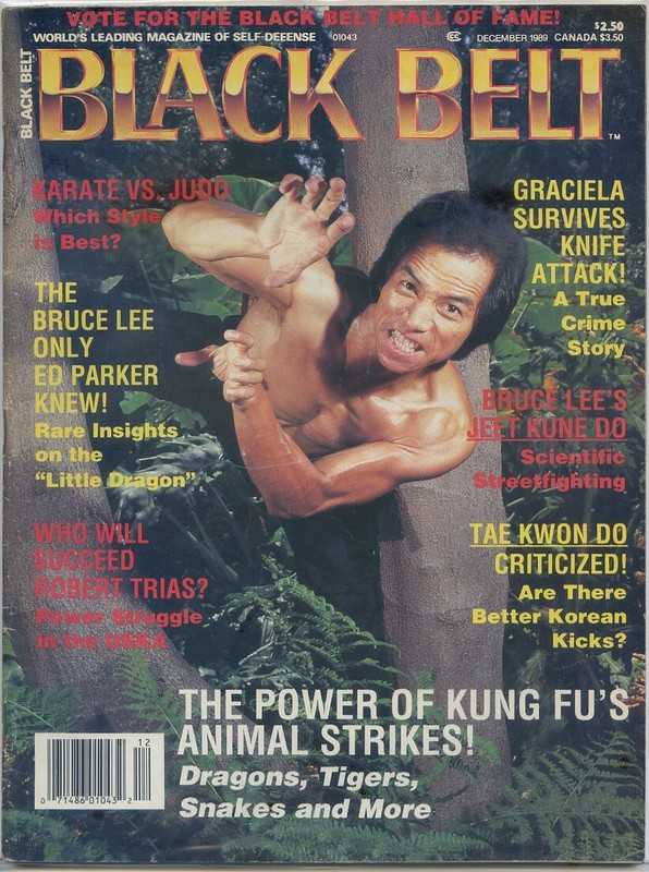 BLACK BELT magazine DECEMBER 1986 Bruce Lee Ed Parker 5 Animal TKD MMA UFC 12/86
