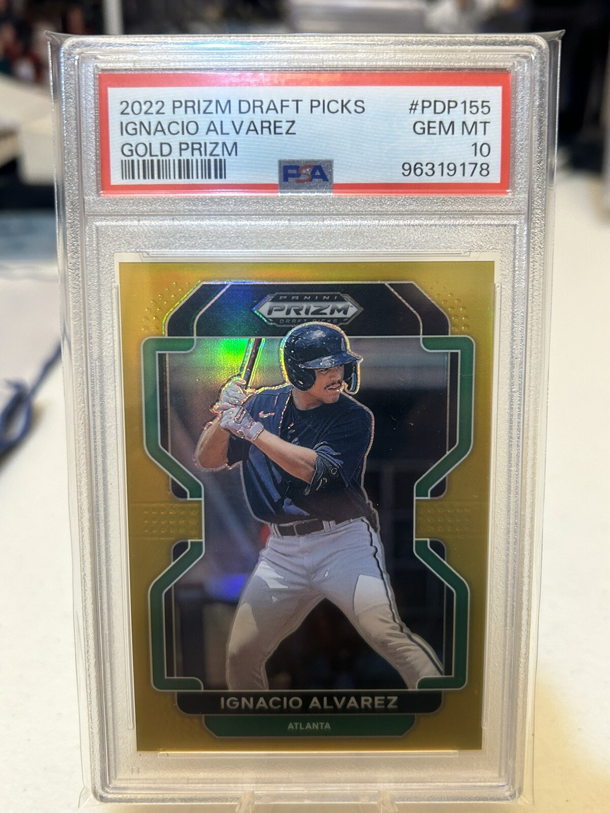 2022 Prizm DP Ignacio Alvarez GOLD /10 PSA 10 Pop 2 🔥 Invest