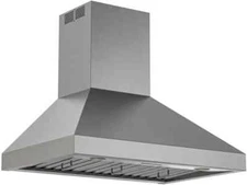 Best WPP13612SS Wall Mount Range Hood with 4-Speed  36In  1500 CFM