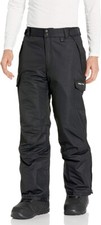 Nwt Arctix Mens Snowsport Cargo Insulated Ski Pants Black Xl Large Tall 34l