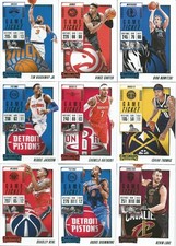 2018-19 Panini Contenders Basketball NBA Game Ticket Green Foil Lot of 13 - DIRK