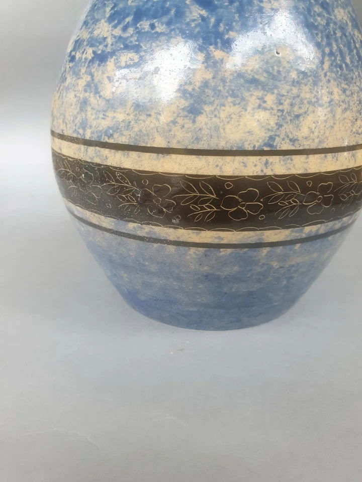 art keramik künstlerkeramik ritzdekor signiert Beate Irschmer Regen - Bild 4 von 4