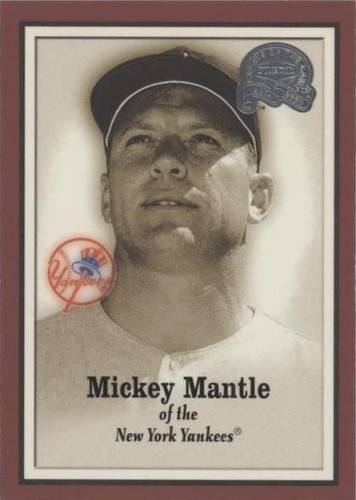 2000 Fleer Greats of the Game MICKEY MANTLE Card #1 New York