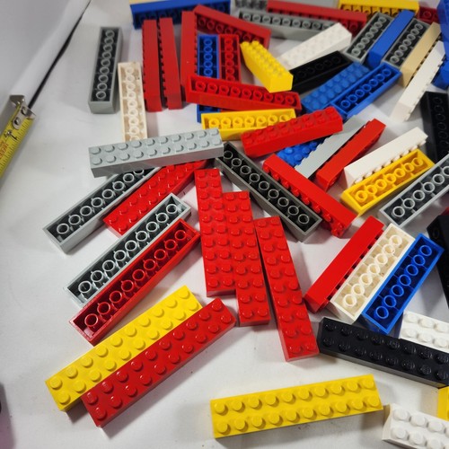 Big Lot of Lego Bricks 2x10 Multicolor Assorted Colors Bulk Lot - Imagen 6 de 7