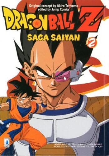 manga STAR COMICS DRAGON BALL Z SAGA SAIYAN numero 2