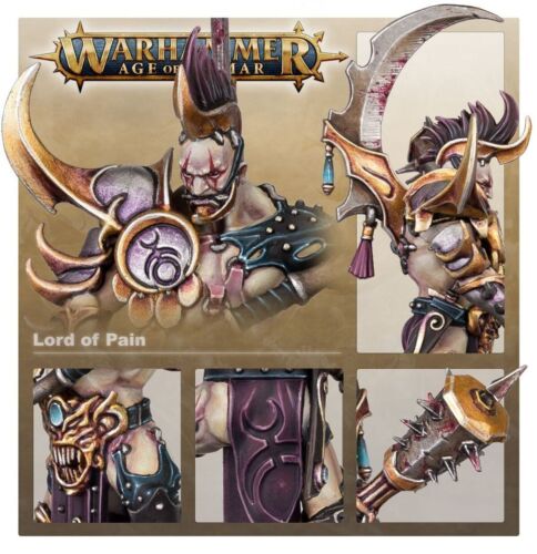 Warhammer Age Of Sigma Heonites Of slaanesh Lord Of Pain - Picture 4 of 5