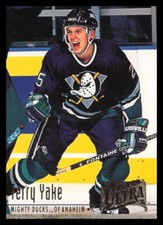 1994-95 Ultra #9 Terry Yake Anaheim Mighty Ducks Hockey Card