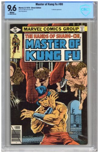 Master of Kung Fu # 80 CBCS 9,6 casi nuevo + aplicación manchú blanca pgs 9/79.  Di - Imagen 1 de 2