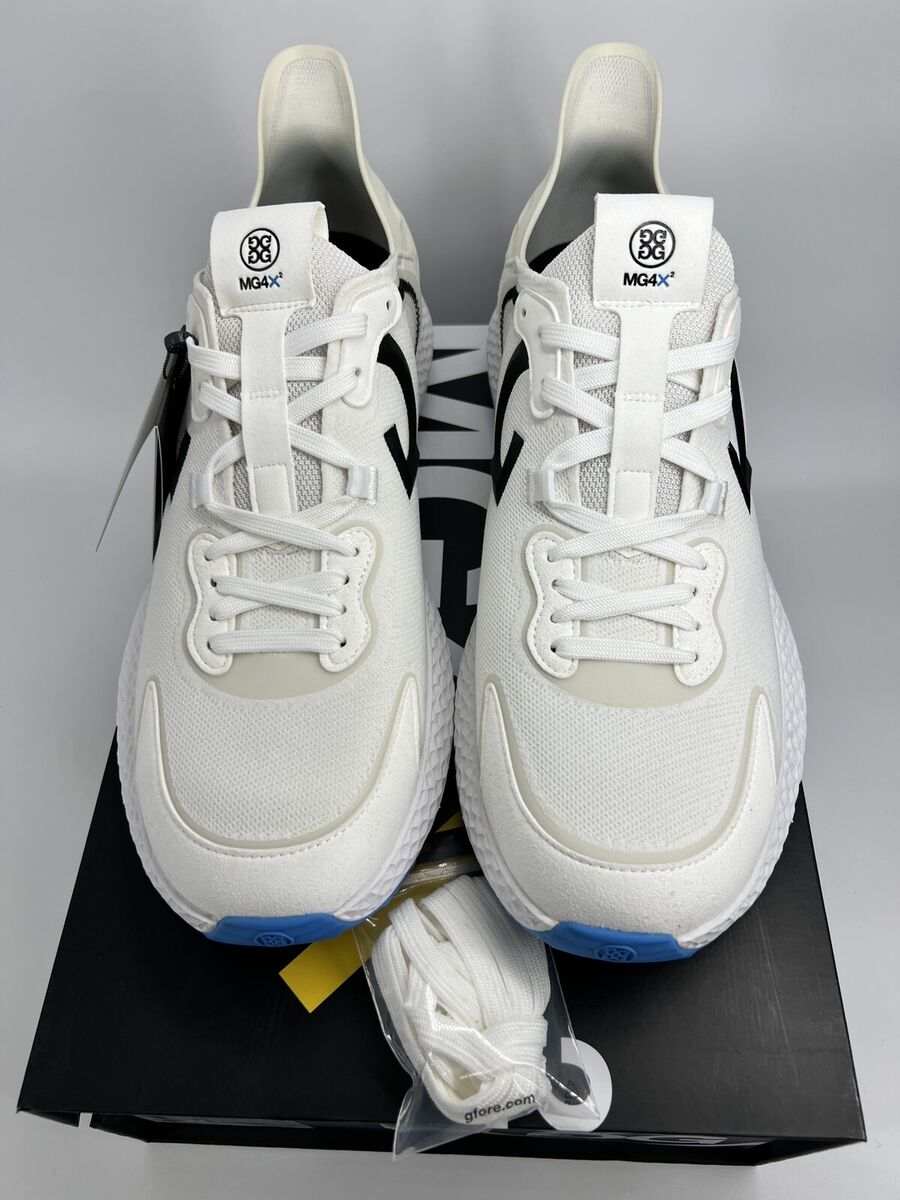 Size 14 G/Fore MG4X2 Golf Shoes Spikeless White Blue Sno Size 14 G/Fore MG4X2 Golf Shoes Spikeless White Blue Sno