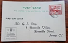 Jersey 1943   1d Blampied View illust fdc cancelled Head P.O.