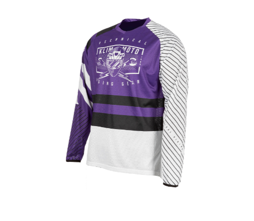 KLIM Sample Petrol Men's Off-Road Jersey -Size LG- Heliotrope