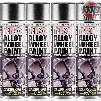 4 ETech PRO Alufelgen Refurbish & Refresh Sprühlack - Metallic Graphitgrau