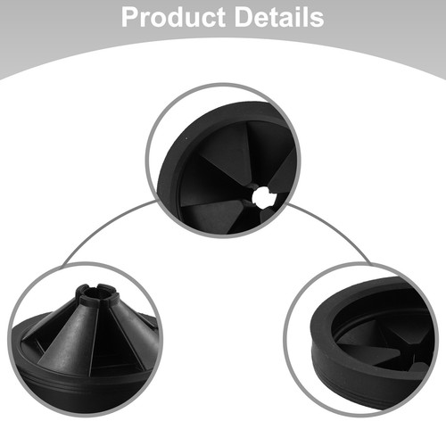 2* For Insinkerator Garbage Disposal Splash Guard Sink Baffle Quiet Collar For - Picture 6 of 12