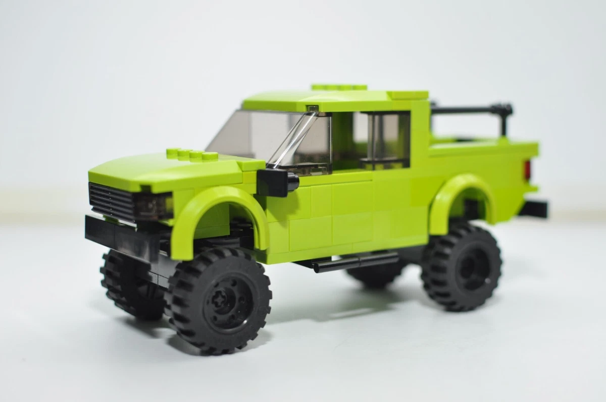 Lime Tacoma Truck Overlander Custom Model Compatible and Built