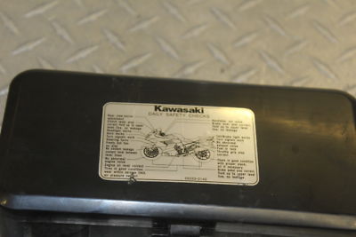 2008 KAWASAKI NINJA ZX14 ZX1400 TOOLS TOOL BOX HOLDER | eBay