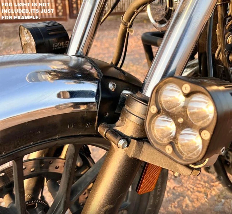 Montaje de luz antiniebla apto para HONDA H'NESS CB350 Foto 3 de 3