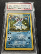 Swirl Psa Nm 8 1st Edition 2000 Azumarill Neo Genisis 2