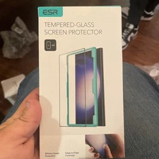 ESR for Samsung Galaxy S24 Ultra 2 Pack Clear  Screen Protector with Auto Align